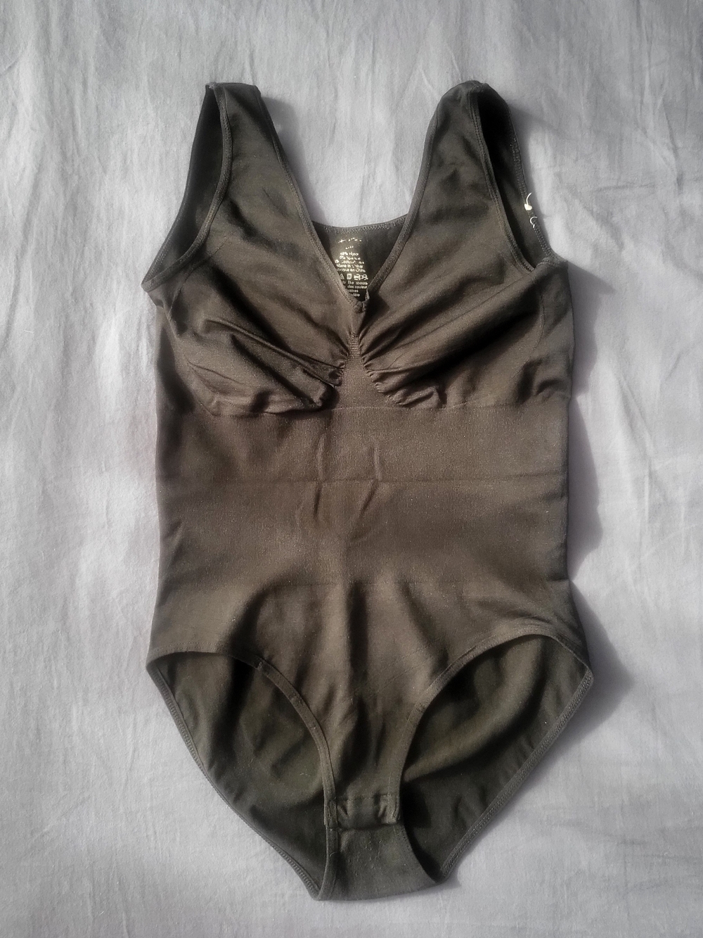 Black Shapewear Bodysuit -